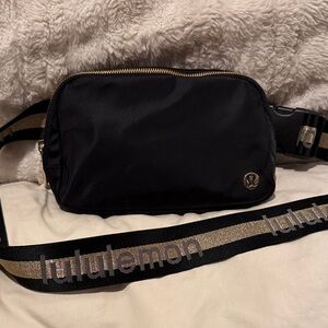 Lululemon Black Belt Bag